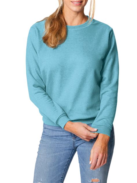 Women's Loose sweatshirt in cotton fleece .